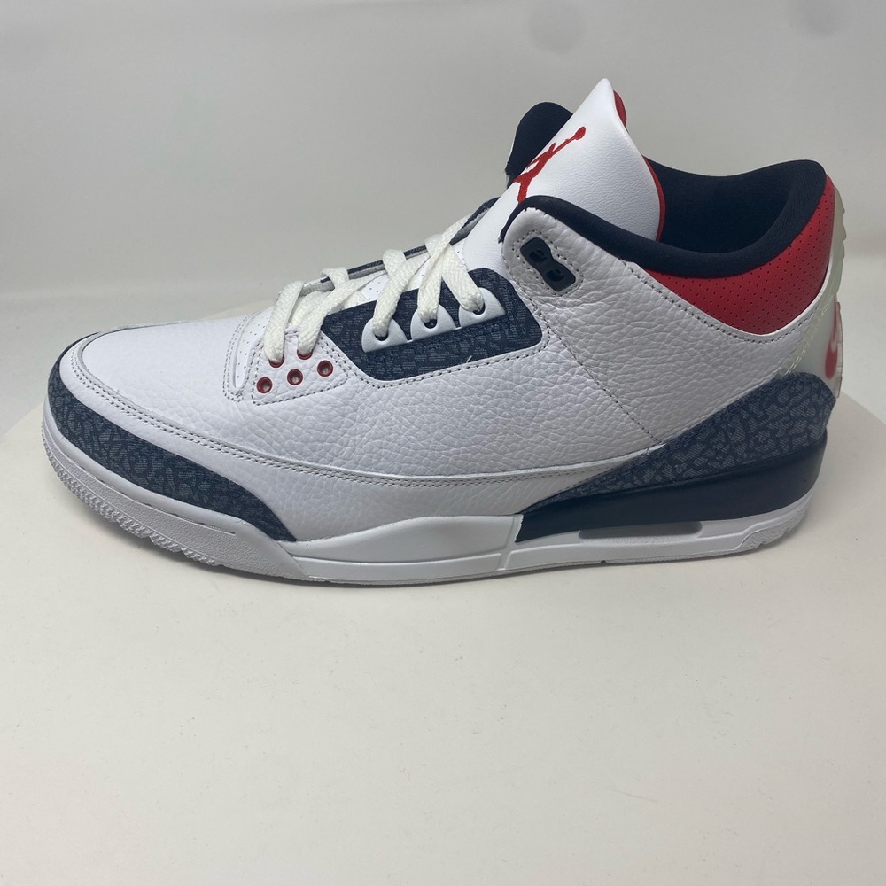 11.5 fire denim jordan 3 brand new ds - Picture 4 of 4